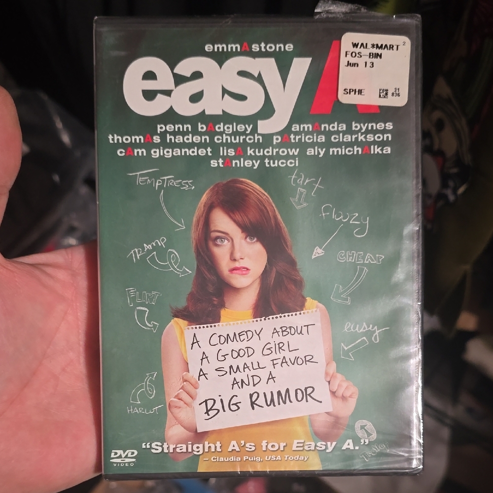 Easy A DvD Video (Unopened)